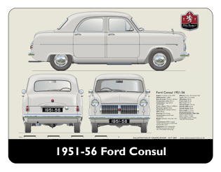 Ford Consul 1951-56 Mouse Mat
